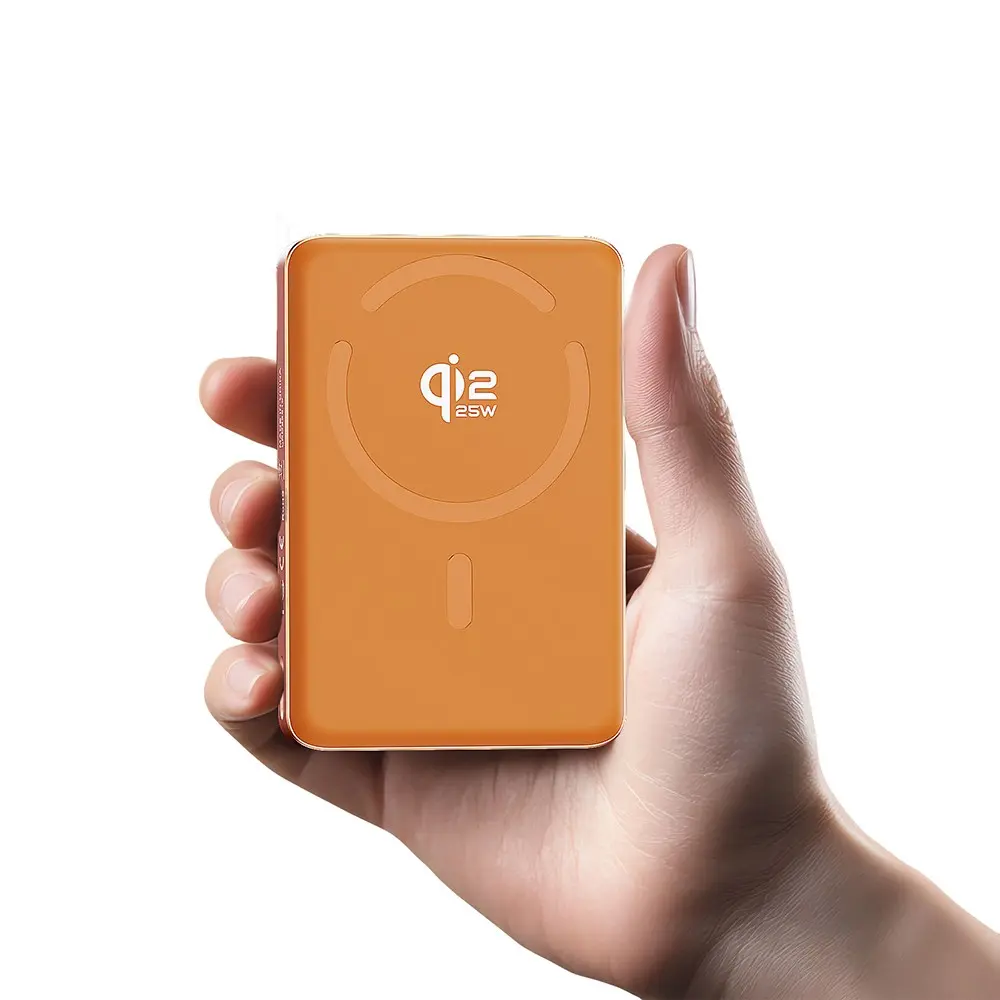 Lenyes PW1018D 10000mAh Qi2 Manyetik Kablosuz Powerbank, 35W