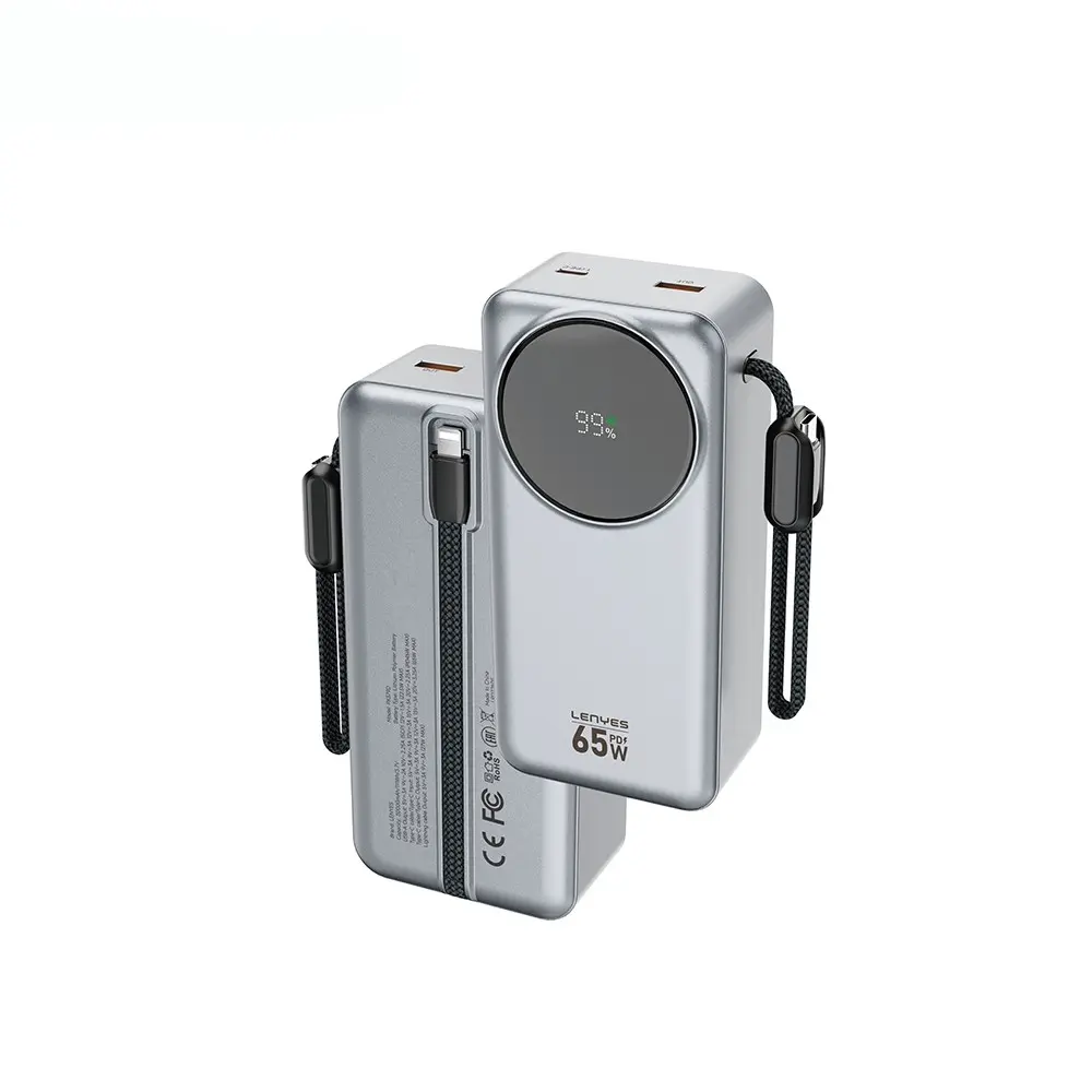 Lenyes PX379D 65W 30.000 mAh Dahili Kablolu Powerbank