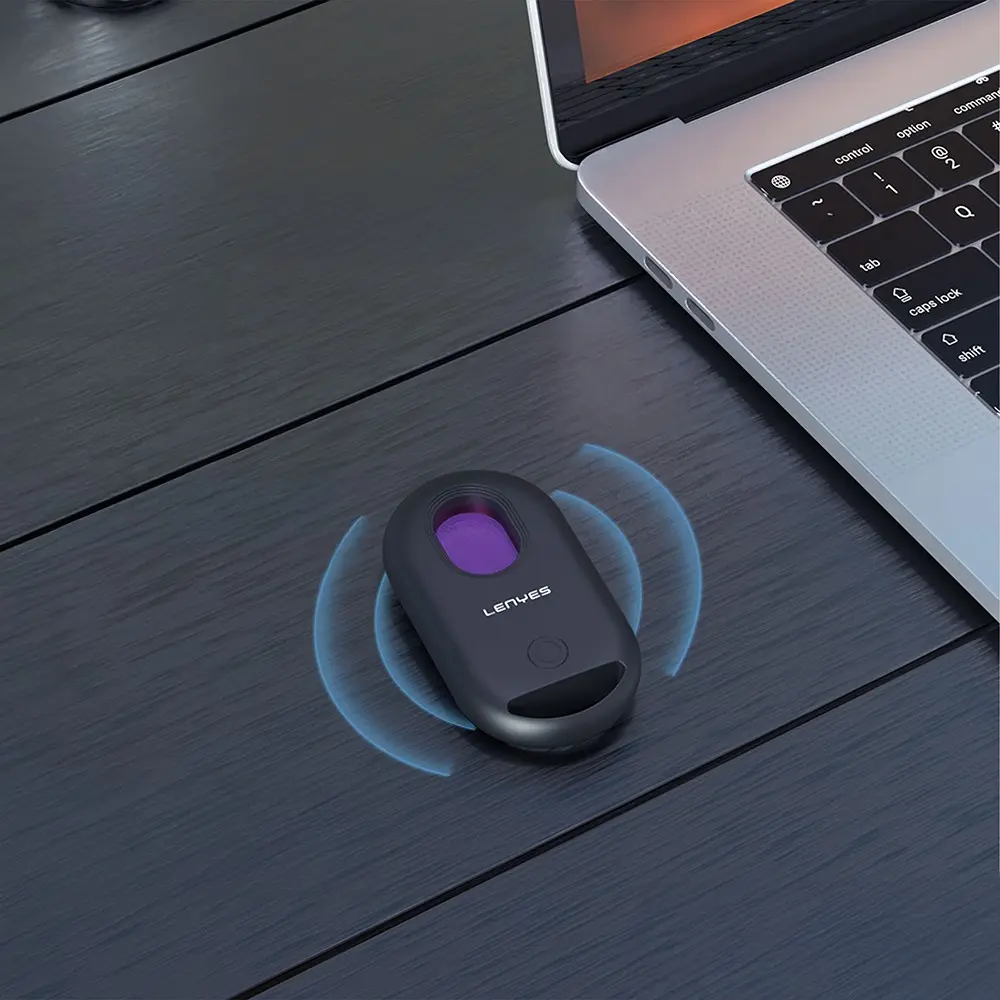 Lenyes TX20 Find My Destekli Gizli Kamera Dedektörü ve Konum Takip Cihazı