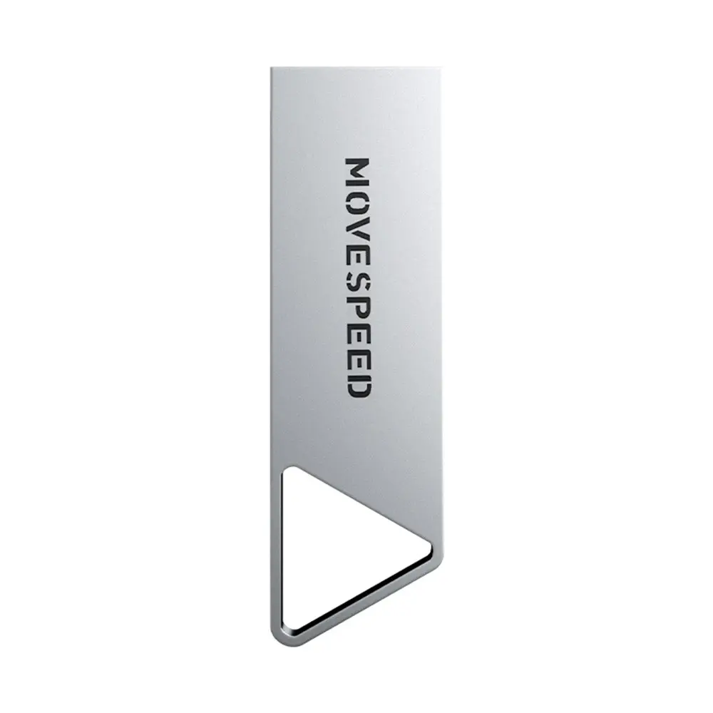 Movespeed TSJ64G 64GB USB 3.1 Metal Flash Bellek, Anahtarlık Yuvalı