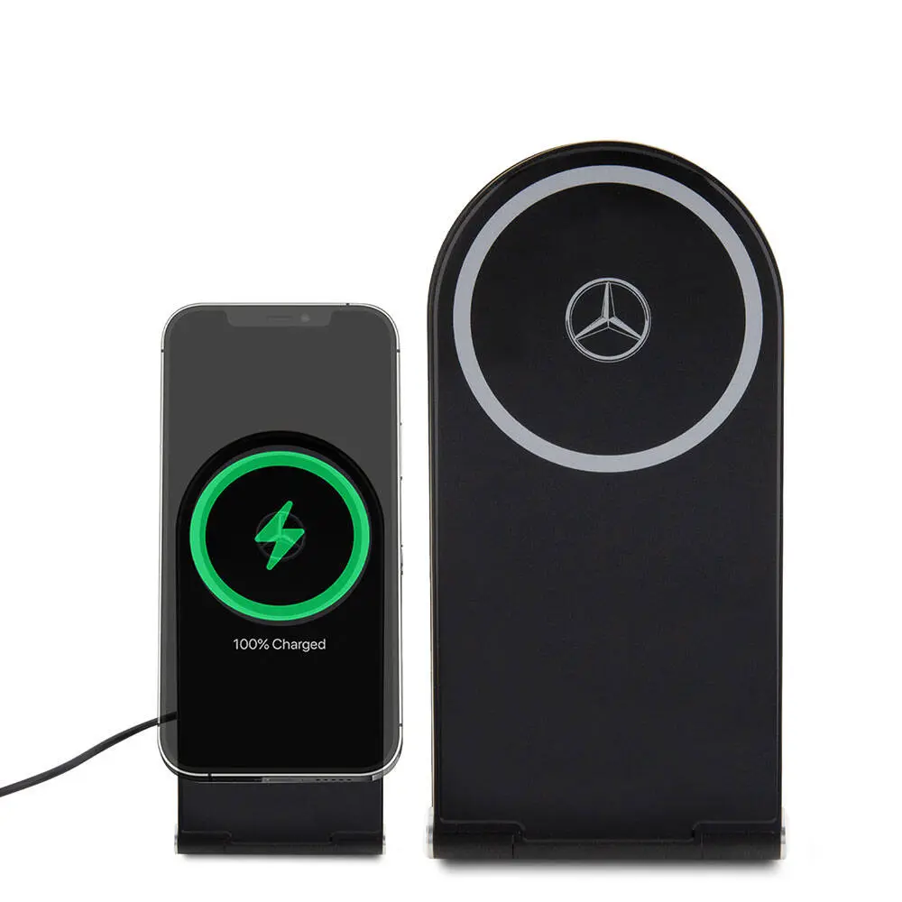 Mercedes Benz Lisanslı Katlanabilir Manyetik Kablosuz Şarj Standı