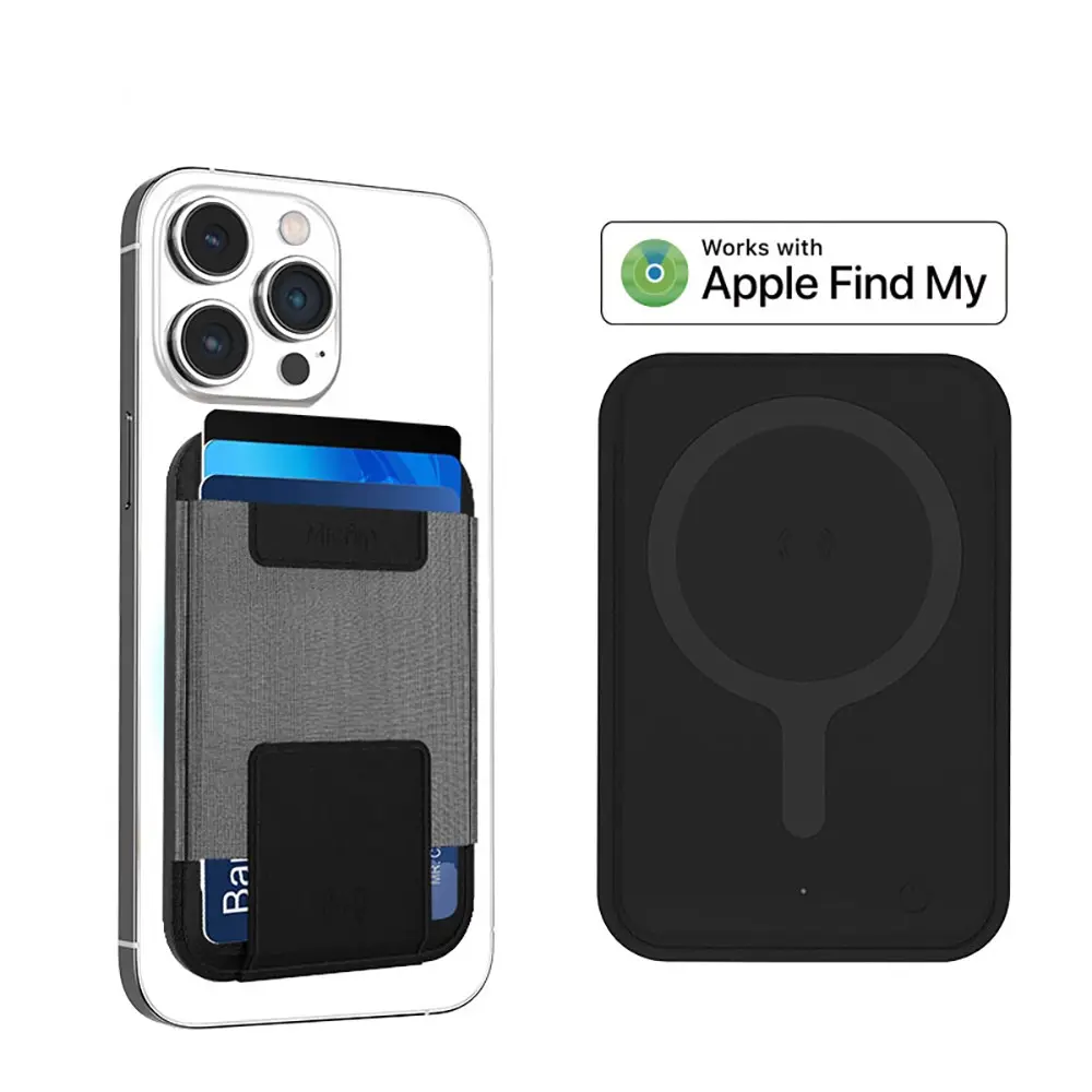 Micflip P065 iOS Uyumlu Manyetik Standlı Kartlık, Find My Destekli