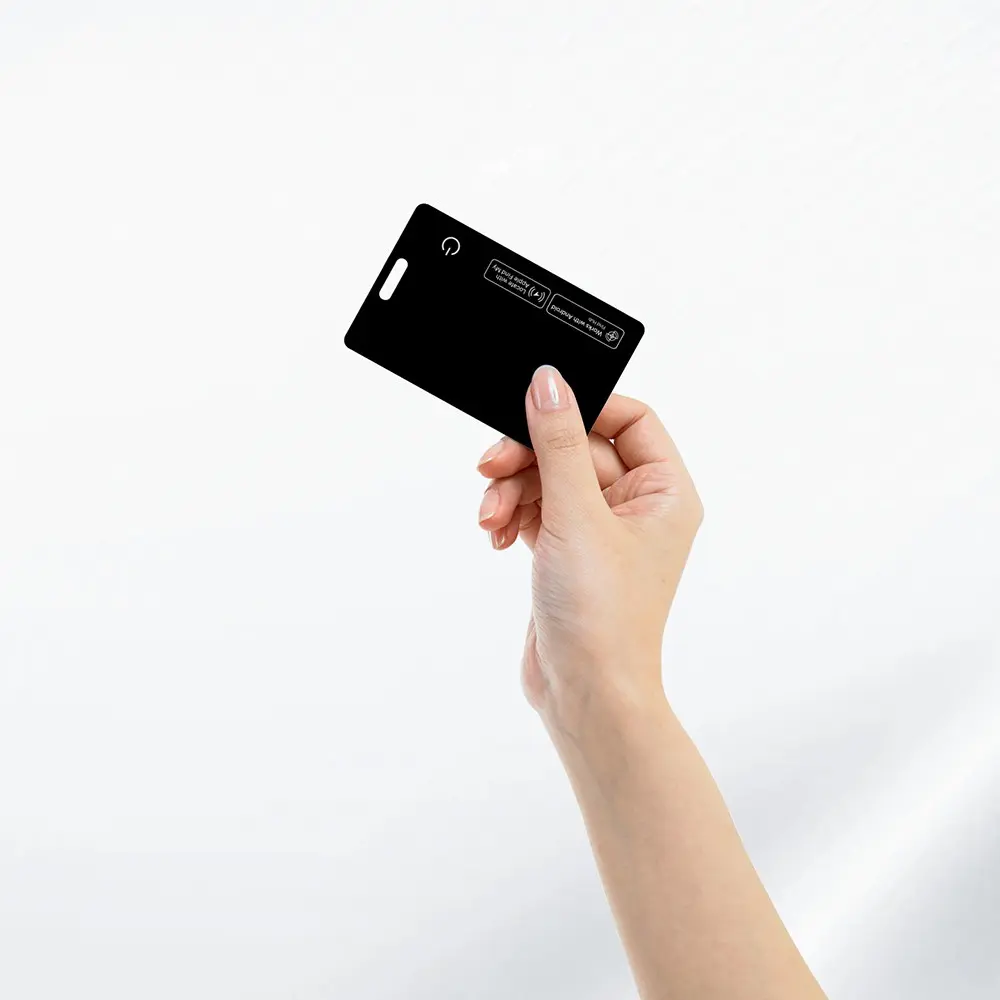 Micflip P105 Suya Dayanıklı Kablosuz Şarjlı Akıllı Takip Kartı