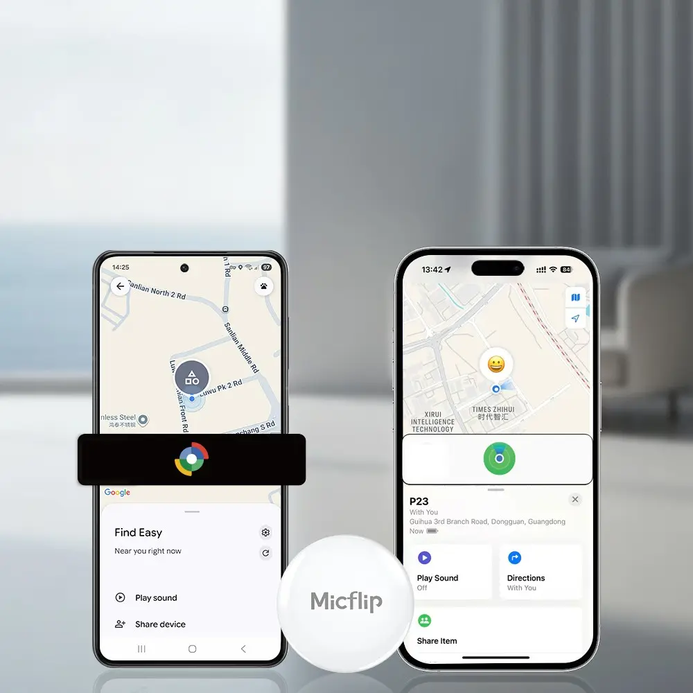 Micflip P23 Smart Tag Akıllı Takip Cihazı, iOS ve Android Uyumlu