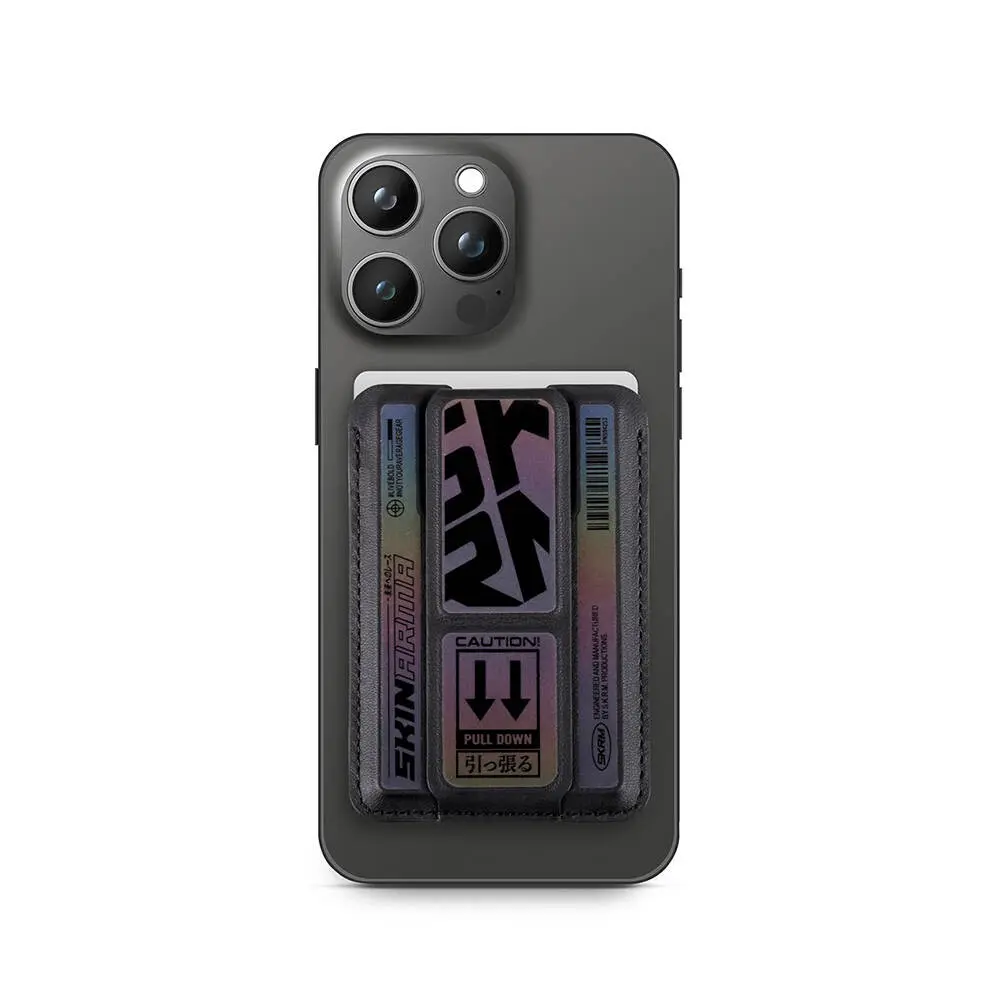 Skinarma Kado Kira Kobai Holografik Standlı Deri Görünümlü Kartlık