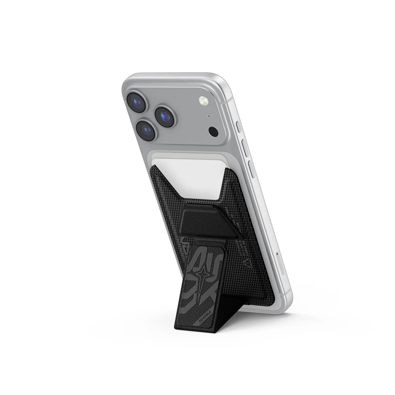 Skinarma Kado Phantom Standlı Deri Görünümlü Kartlık - Siyah