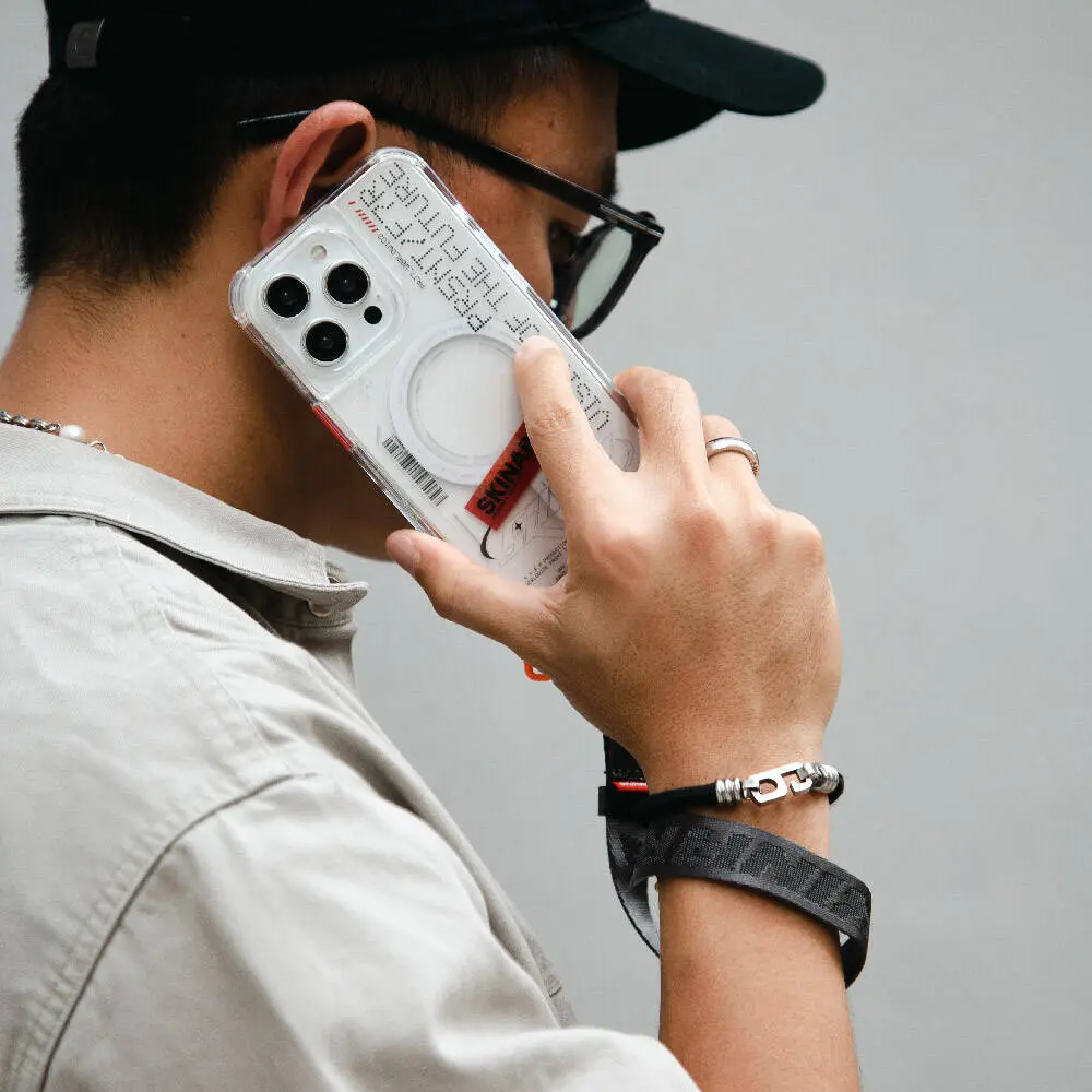 Skinarma Scout Serisi Logolu Telefon Bilek Askı Kayışı