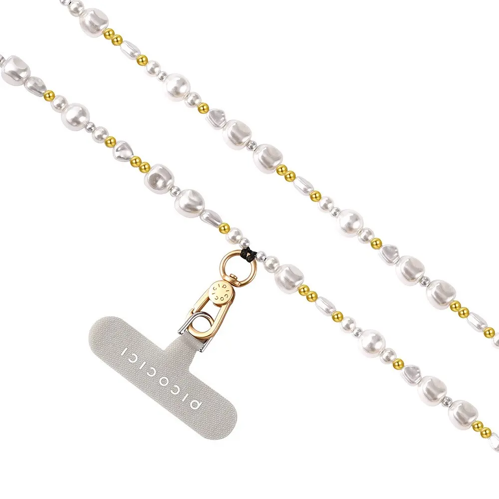 Picocici Metal Pearl Telefon Boyun Askı İpi 1,2 Metre