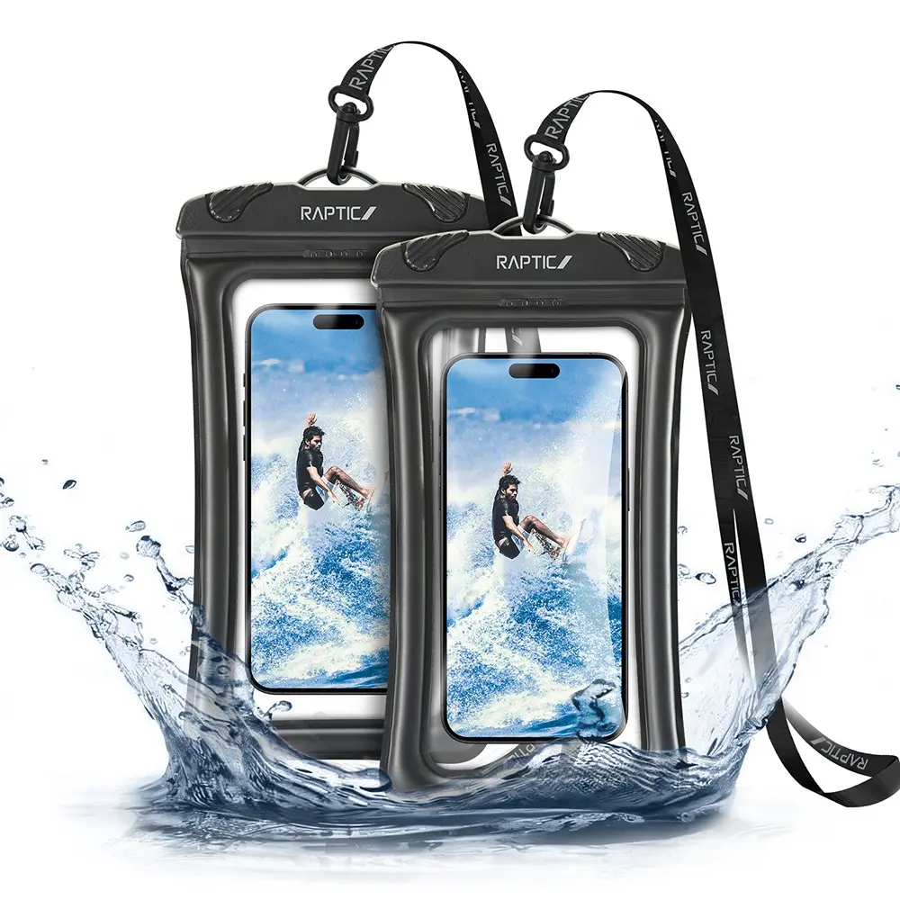 6.9 inç Universal IPX8 Su Geçirmez Telefon Kılıfı - Raptic RT1087