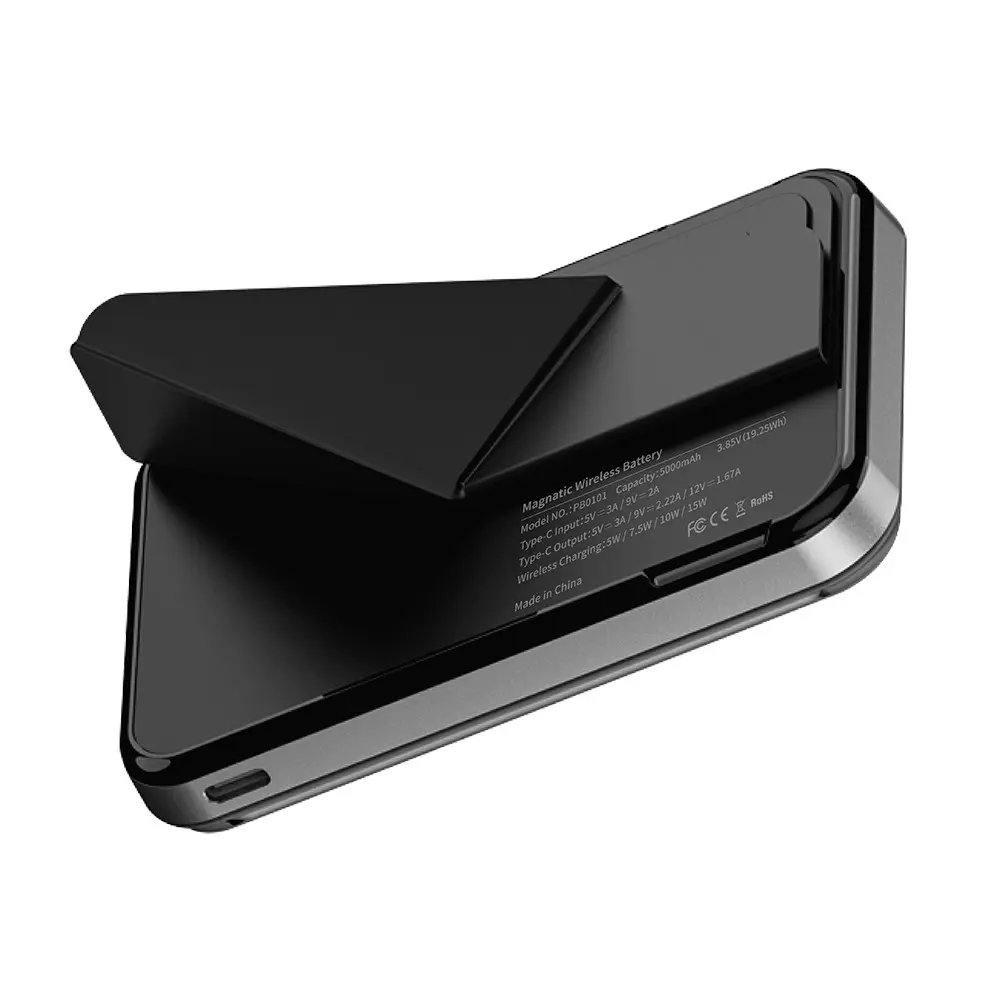 Raptic Trio Standlı 10.000mAh Kablosuz ve PD Hızlı Şarj Powerbank
