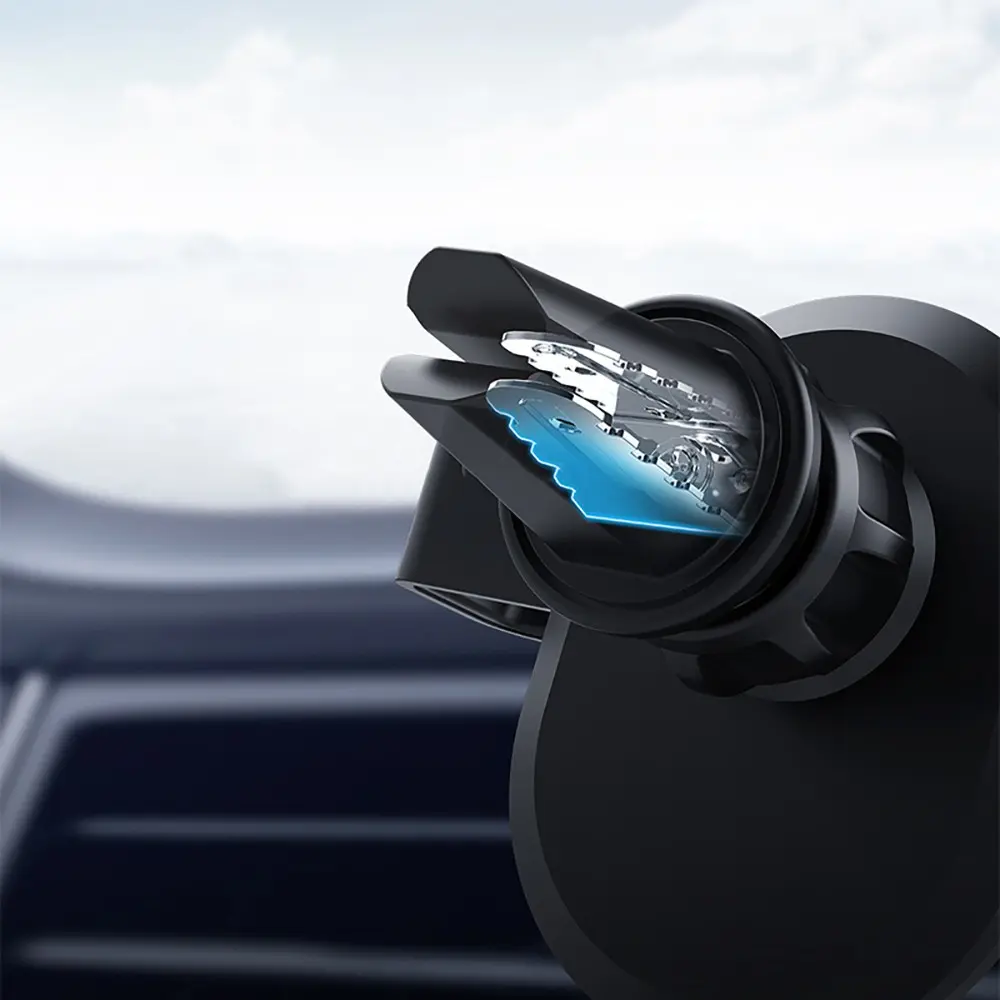 Recci RHO-C26 360° Dönebilen Havalandırma Tipi Araç Telefon Tutucu