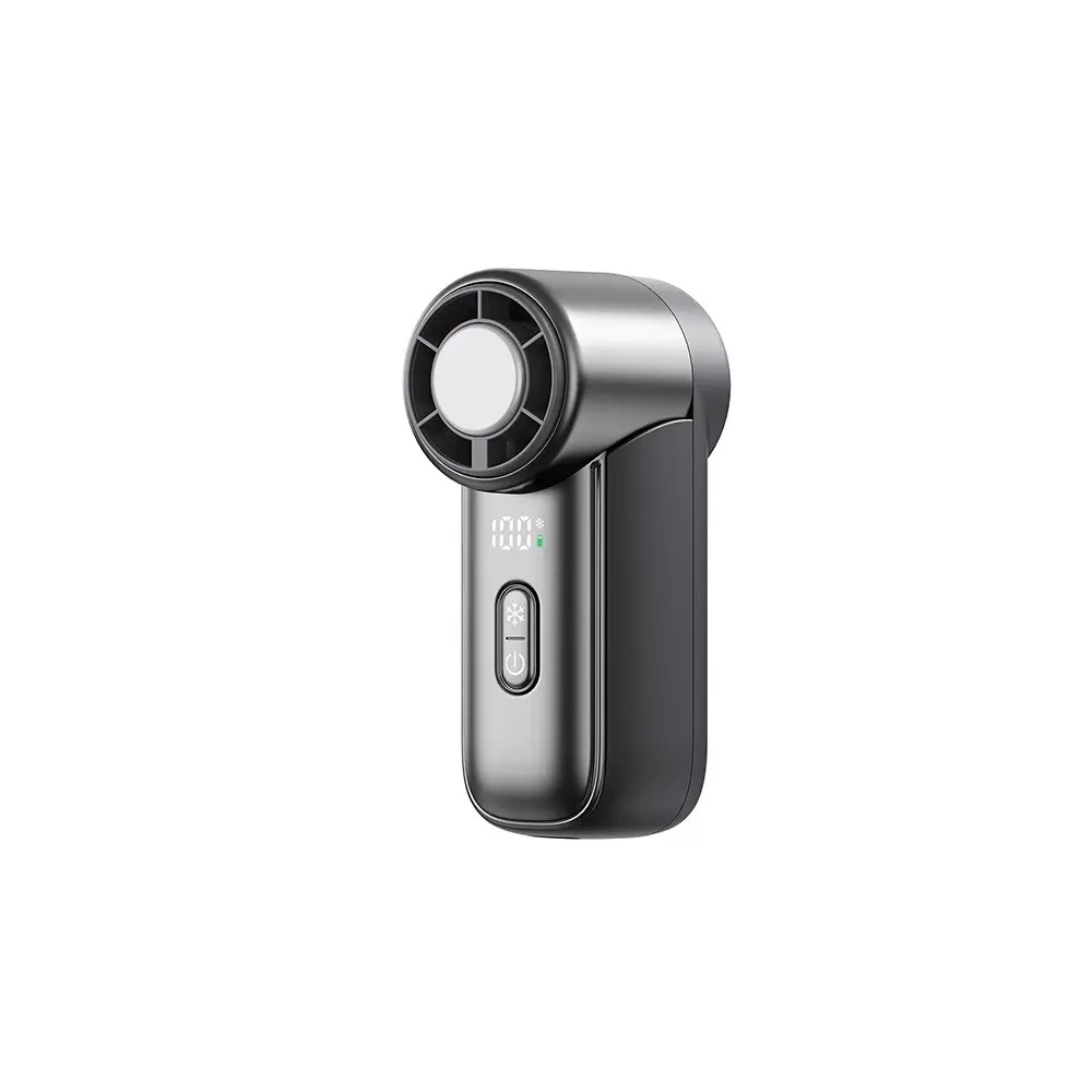 Wiwu Wi-FS018 Ice Core Mini Taşınabilir El Fanı, 100 Kademeli ve LED Göstergeli