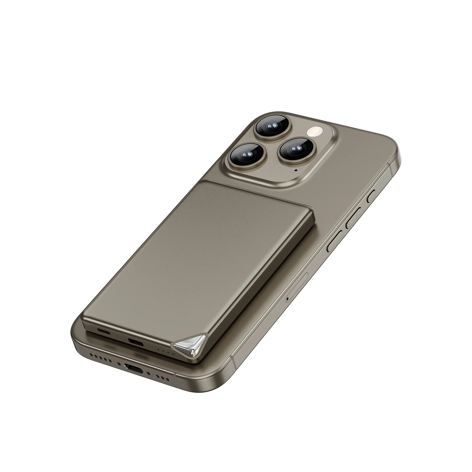 Wiwu Wi-P019 Explore 5000mAh MagSafe Uyumlu Kablosuz Powerbank, 15W