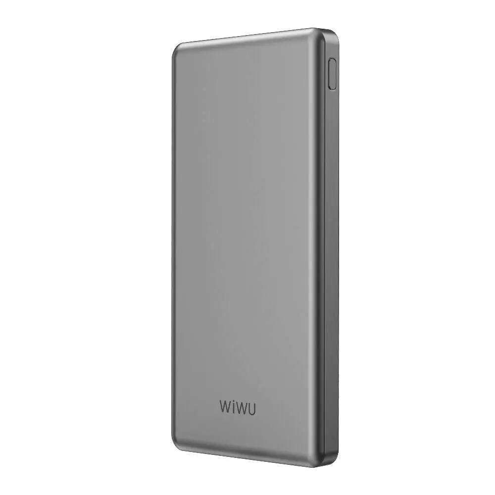 Wiwu Wi-P013 Slim Powerbank 10000mAh 22.5W, Ultra İnce LED Göstergeli