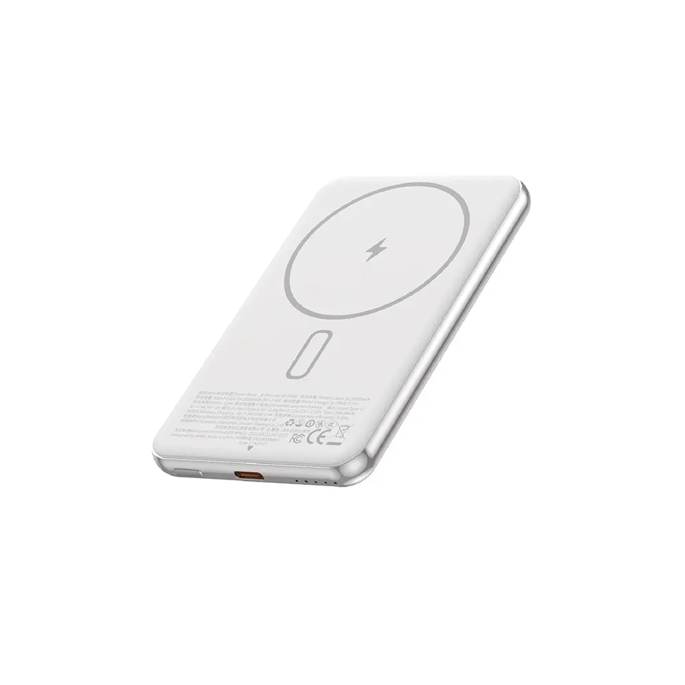 Wiwu Wi-P088 5000mAh Kablosuz Powerbank, PD 20W ve 15W Şarj