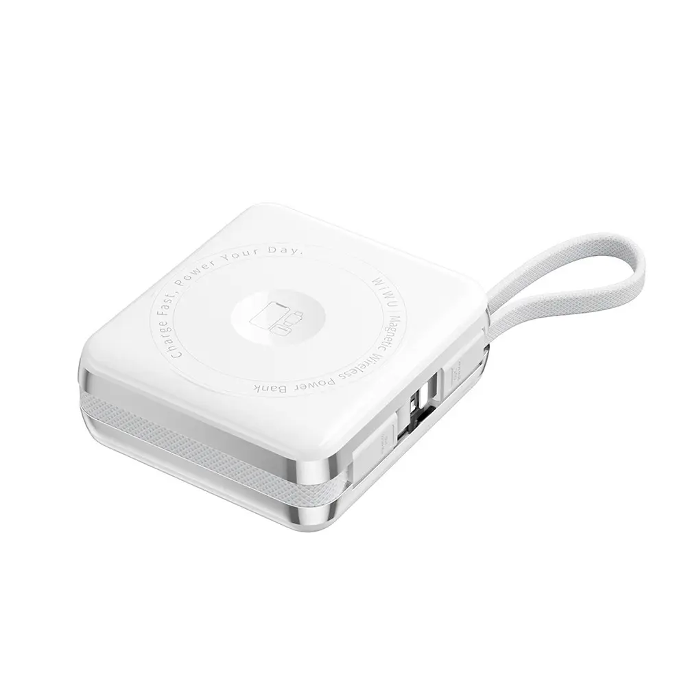 Wiwu XF17 Mag Plus 10.000mAh 3'ü 1 Arada MagSafe Powerbank