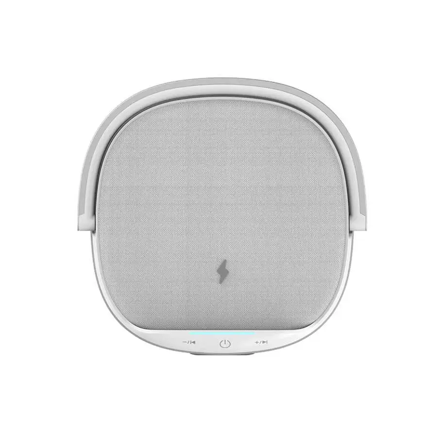 Wiwu Y1 Bluetooth Hoparlör, Gece Lambalı ve 15W Kablosuz Şarj Standlı
