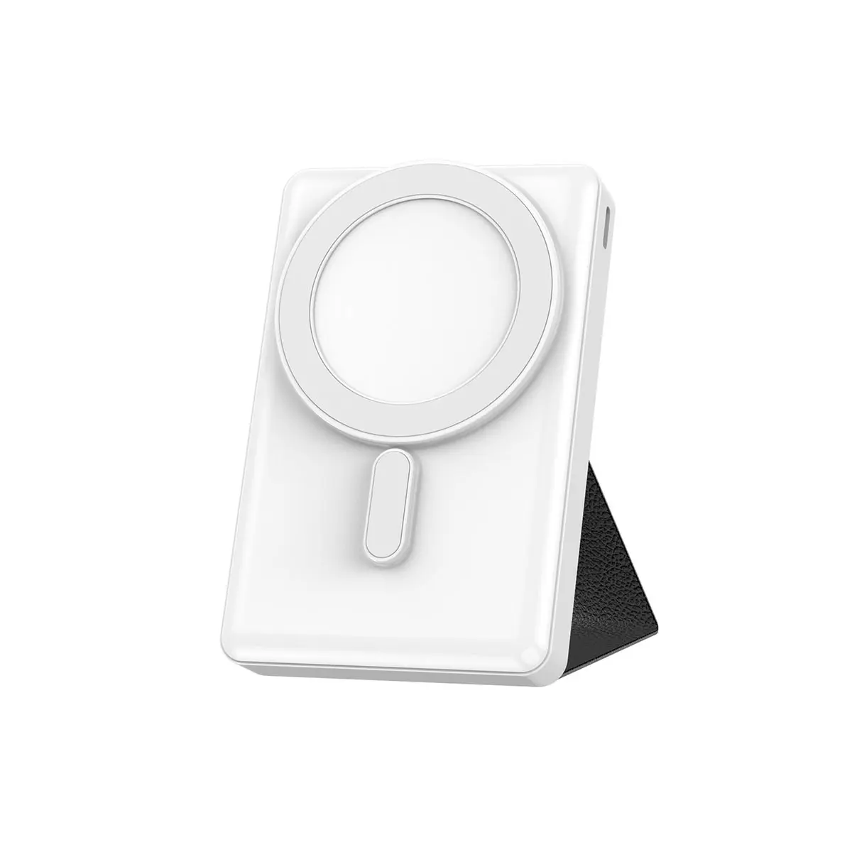 Wiwu JC-20 10000mAh MagSafe Uyumlu Standlı Şeffaf Powerbank, 15W