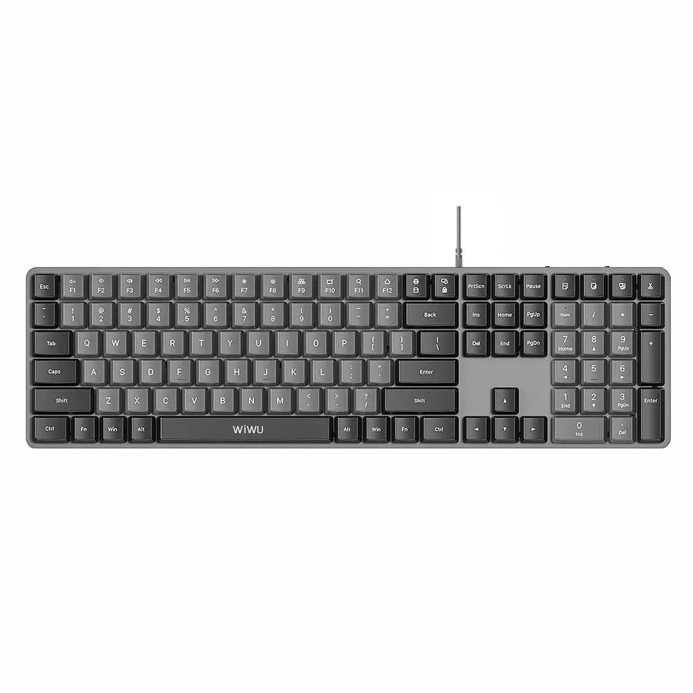 Wiwu KB-01 Kablolu Mekanik Klavye, Gateron Yeşil Switch