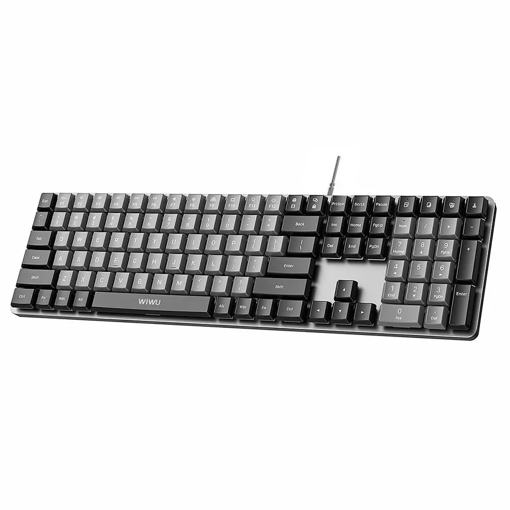 Wiwu KB-01 Kablolu Mekanik Klavye, Gateron Yeşil Switch