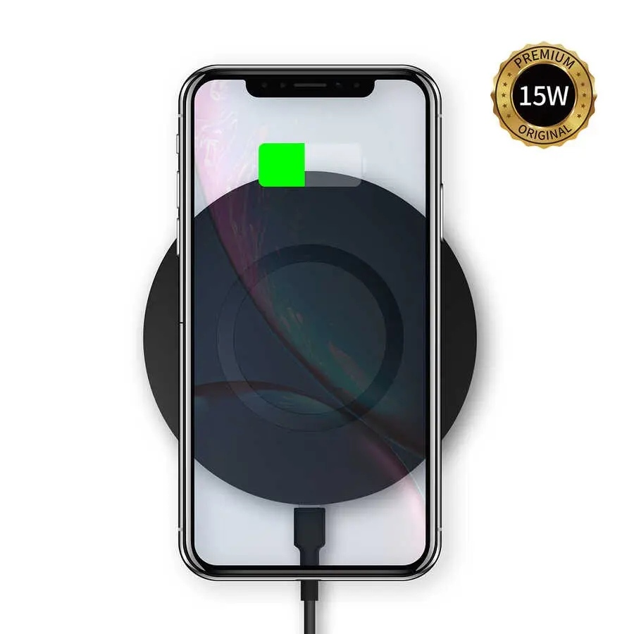 Wiwu M3 15W Manyetik Kablosuz Şarj Cihazı, Android ve iOS Uyumlu