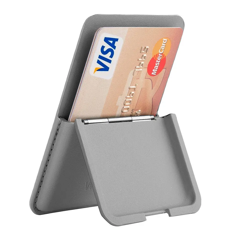 Wiwu MW-001 3 Hazneli PU Magnetik Standlı Kartlık