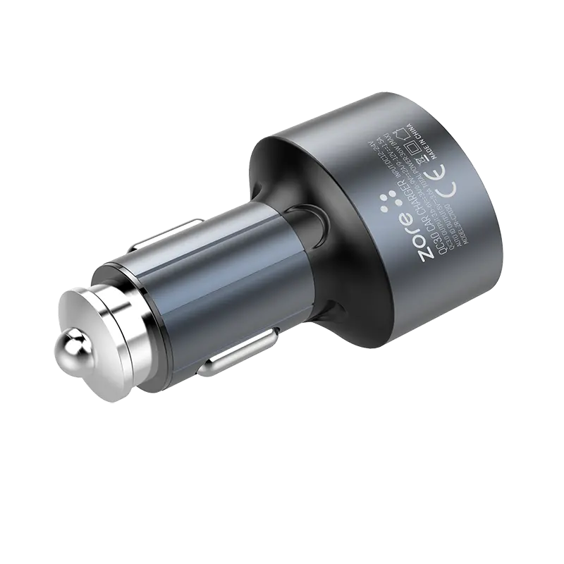 Zore ZR-C703Q Micro 2'si 1 Arada Araç Şarj Seti, 36 W QC 3.0